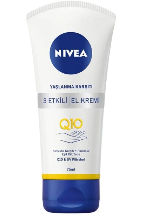 NIVEA Q10 ضد پیری کرم دست ۳ اثر ۷۵ میلی‌لیتری