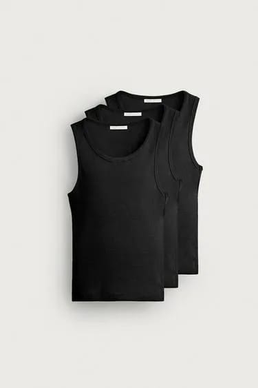 3-PACK OF BASIC TANK TOPS