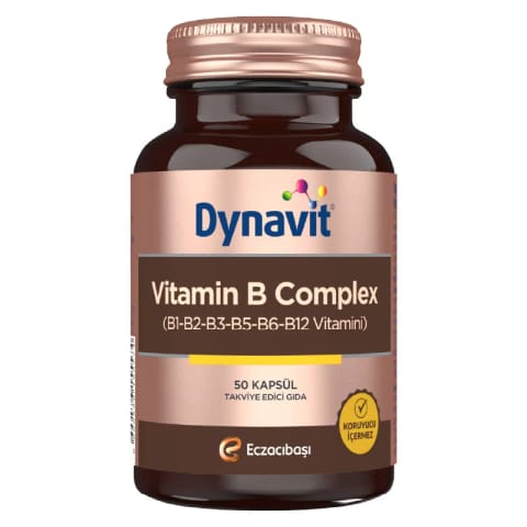 Dynavit ویتامین B کامپلکس ۵۰ کپسول