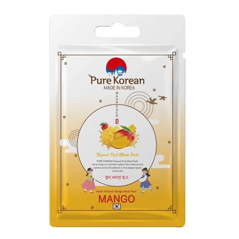 ماسک صورت انبه مولتیویتامین Pure Korean