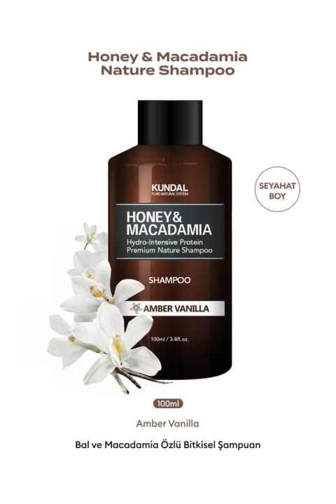 شامپوی مغذی ضد شکنندگی کندال Honey & Macadamia