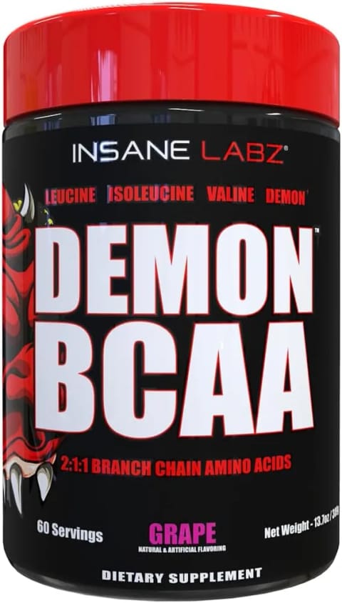 پودر BCAA دیو Insane Labz ۲:۱:۱ ۶۰ سروینگ - انگور
