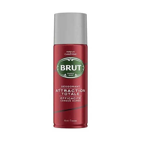 Brut Attraction اسپری دئودورانت مردانه ۲۰۰ میلی‌لیتر