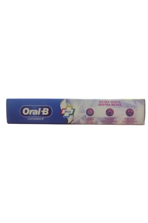خمیردندان Oral-B Complete 7 Extra White بسته ویژه ۱۲۵ میلی‌لیتری
