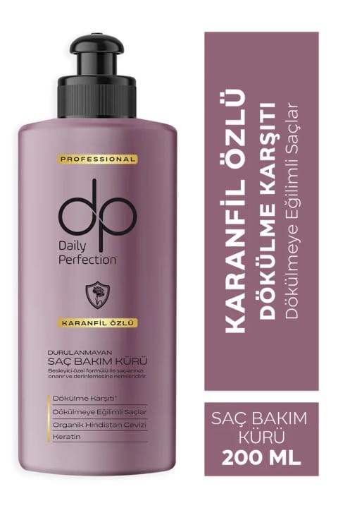 dp Daily Perfection ماسک مو بدون آبکشی با عصاره میخک ۲۰۰ میلیلیتر