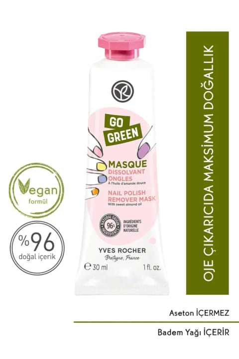 Yves Rocher پاککننده ژل کرم لاک ناخن - 30 میلیلیتر
