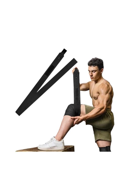 Rebuwo فیتنس زانوبند قابل تنظیم Pro Knee Wraps