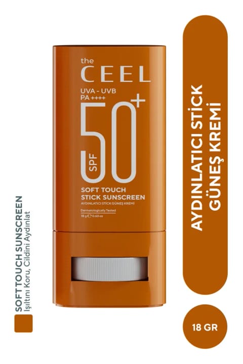 The Ceel کرم ضدآفتاب استیکی روشنکننده SPF 50+ با شی باتر