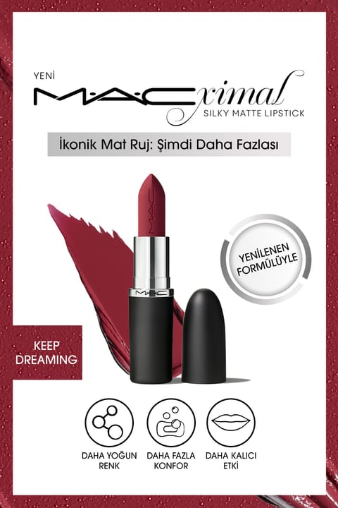 رژ مات M.A.C - Keep Dreaming