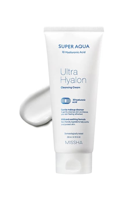 میسا کرم پاککننده آرایش با ۱۰ نوع هیالورونیک اسید Super Aqua Ultra