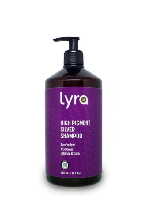 Lyra Professional شامپو بنفش نقرهای با کراتین 1000 میلیلیتر