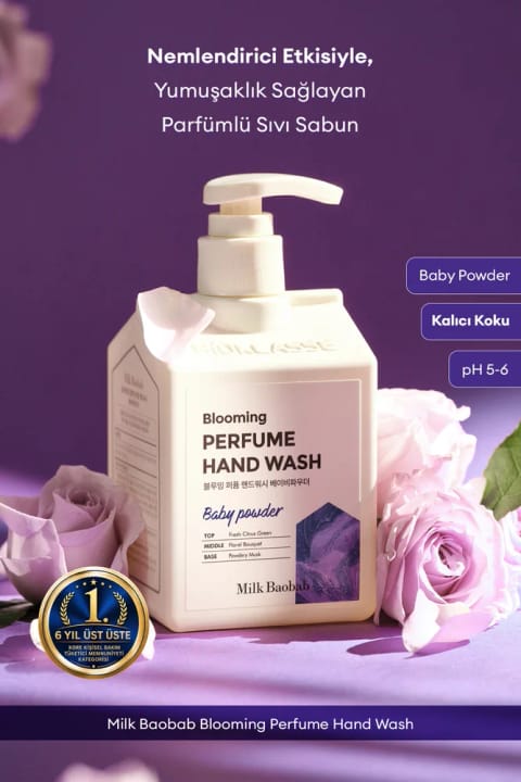 Milk Baobab مرطوبکننده و نرمکننده صابون مایع معطر Blooming Perfume H...