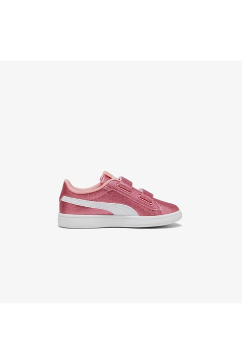 کفش ورزشی دخترانه Puma Smash 3.0 Gliz Glam V PS صورتی