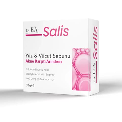 Dr. Ea Salis صابون ضد آکنه پاککننده ۷۰ گرم