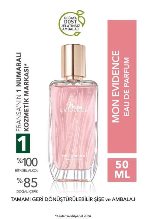 Yves Rocher Mon Evidence ادوپرفیوم زنانه ۵۰ میلیلیتر