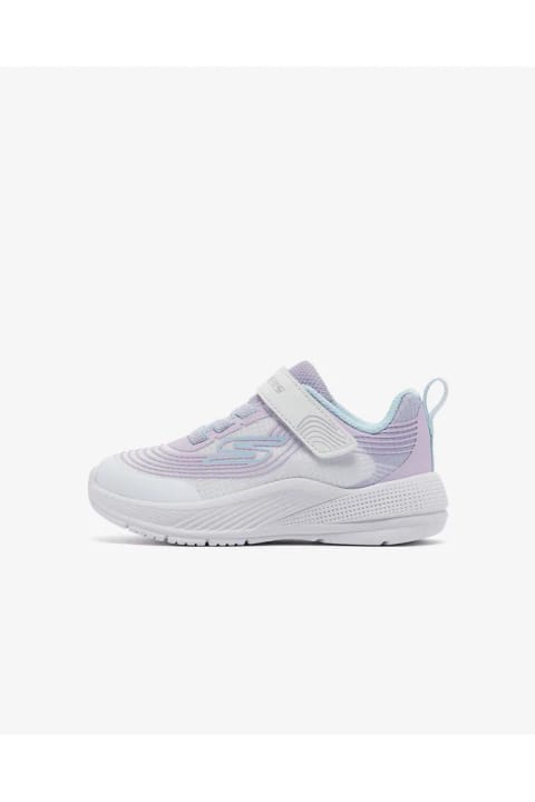 SKECHERS MICROSPEC ADVANCE کفش اسپرت سفید دختر بچه 303575N WLVM
