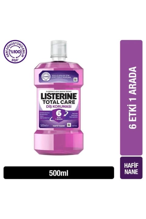 Listerine Total Care دهانشویه 500 میلی‌لیتر