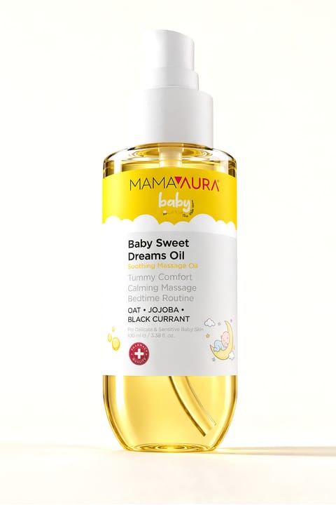 روغن ماساژ آرام‌بخش نوزاد MAMAAURA - Baby Sweet Dreams Oil 100 ml