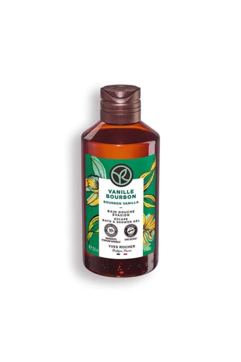 Yves Rocher دوش ژل مرطوبکننده وانیل گرمسیری - 200ml