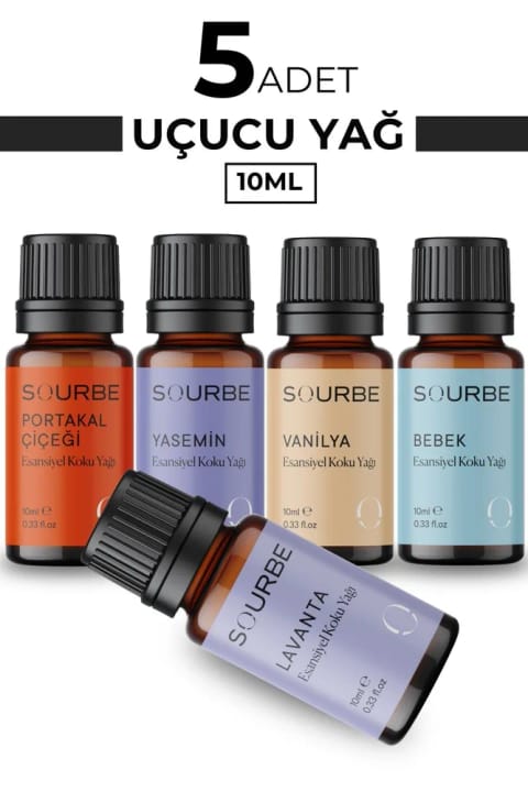 SOURBE اسانس رایحه کودک اسطوخودوس وانیل یاس پرتقال