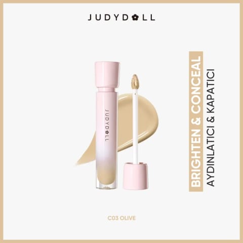 کانسیلر زیر چشم روشن‌کننده Judydoll C03 Olive