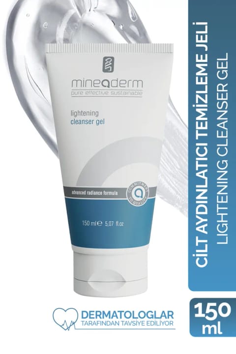 mineaderm ژل شستشوی روشن‌کننده پوست