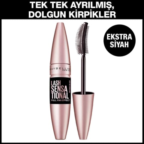 میبلین نیویورک ماسکارا Lash Sensational مشکی