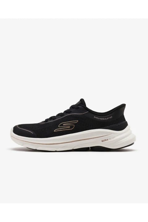 کفش پیادهروی زنانه SKECHERS GO WALK 8 مشکی / صورتی 125935 BKRG