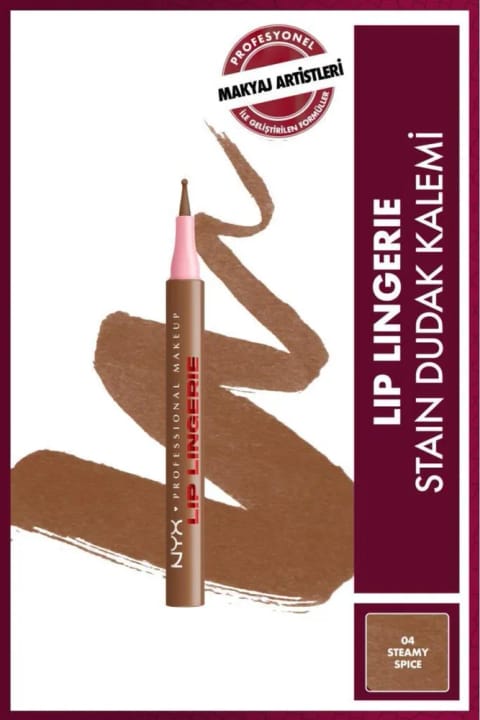 NYX Professional Makeup Lip Lingerie Stain مداد لب - 04 Steamy Spice