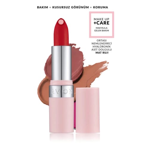 Avon Make Up +Care Hydramatic Mat Ruj Flame