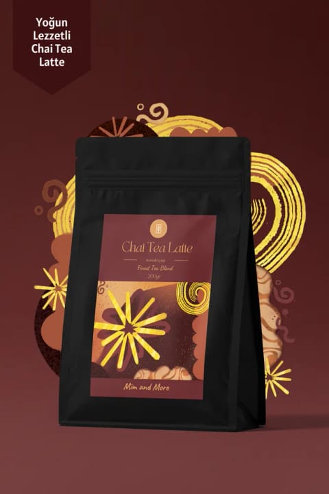 Mim and More Chai Tea Latte Tozu – ادویه چای مخلوط، بسته 200 گرمی