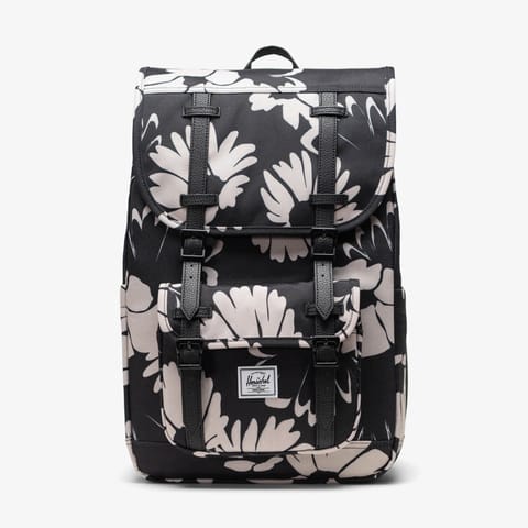 کولهپشتی Herschel Little America Mid Flowers یونیسکس مشکی