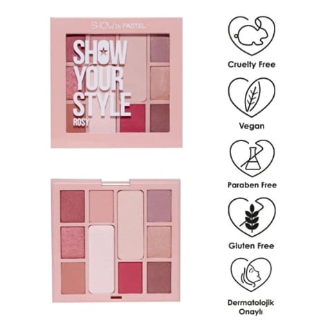 Show by Pastel Show Your Style Eyeshadow Set Rosy