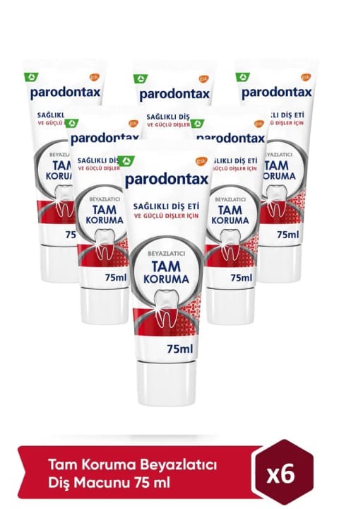 Parodontax Paradontox خمیردندان سلامت لثه و دندانهای محکم ۶ عددی