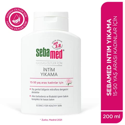 شوینده مایعات بهداشتی زنانه Sebamed 200 میلی‌لیتر