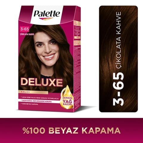 Palette Deluxe رنگ مو 3-65 قهوه ای شکلاتی