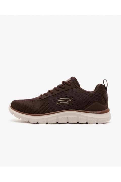 SKECHERS TRACK-LESHUR کفش ورزشی مردانه قهوه‌ای 232758TK CHOC