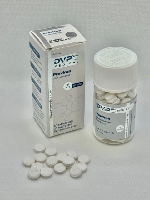 قرص Proviron Mesterolone 25 mg DVP Medical - کد Check