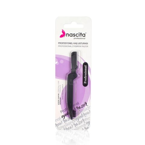 تیغ اصلاح ابرو حرفه‌ای Nascita تک‌عددی NASRAZOR0002
