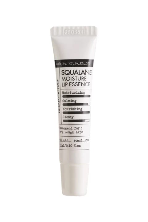 DERMA FACTORY کرم لب و اسانس مرطوب‌کننده شدید حاوی ۵۰٪ Squalane