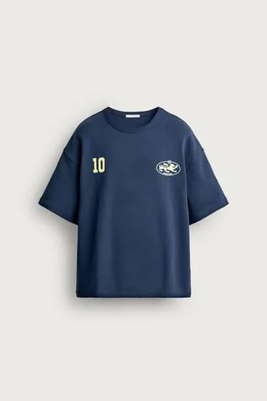 Relaxed Fit پیراهن چاپی