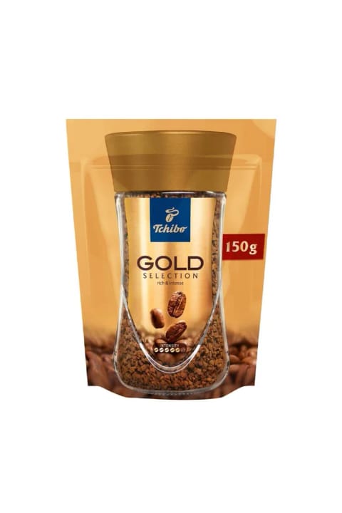 قهوه فوری Tchibo Gold Selection بسته اقتصادی ۱۵۰ گرم