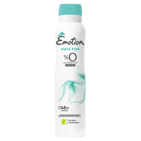 Emotion Aqua Kiss دئودورانت اسپری زنانه 150 میلیلیتر