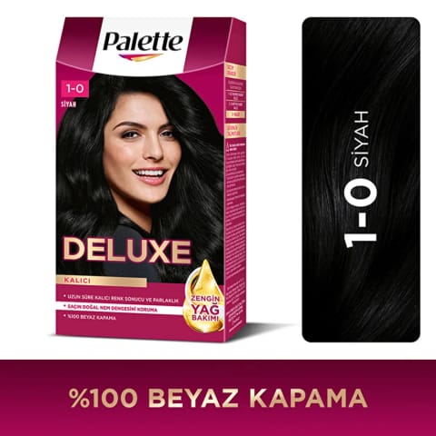Palette Deluxe رنگ مو 1-0 مشکی