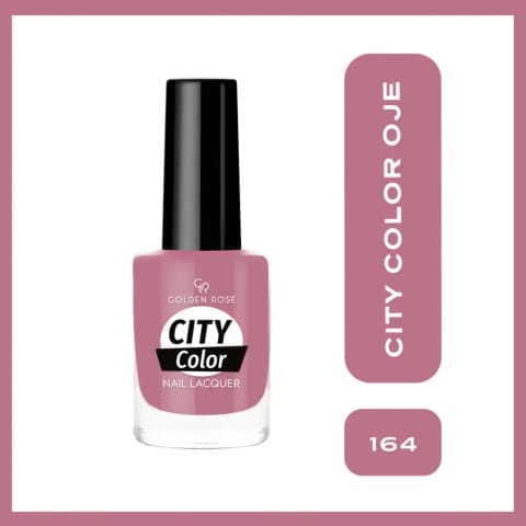گلدن رز City Color Nail Lacquer Oje 164