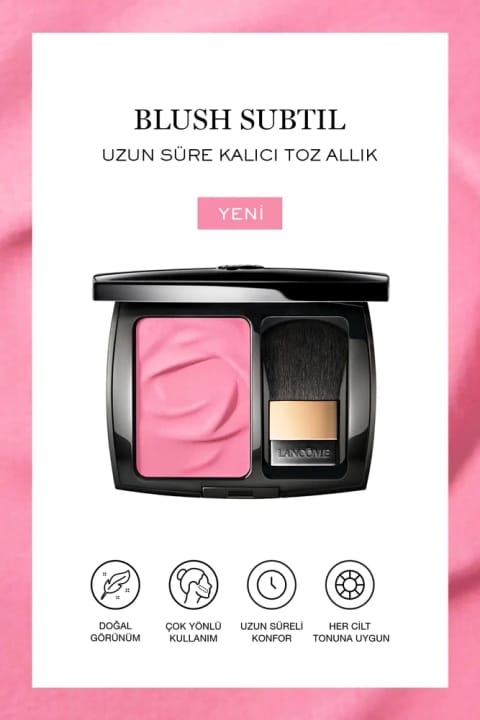 Lancome Blush Subtil رژگونه 500 Pink Oh La La 3614274337877