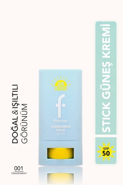 Flormar Sun Lovers استیک ضدآفتاب مرطوبکننده با ظاهر شاداب SPF50