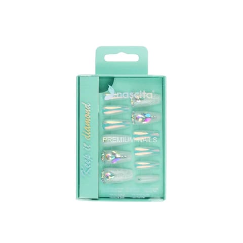Nascita Premium Diamond Seri ناخن مصنوعی NASNAIL0285