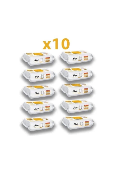 دستمال تمیزکننده سطح Sleepy Easy Clean با صابون عربی 100 عددی - بسته 10 عددی
