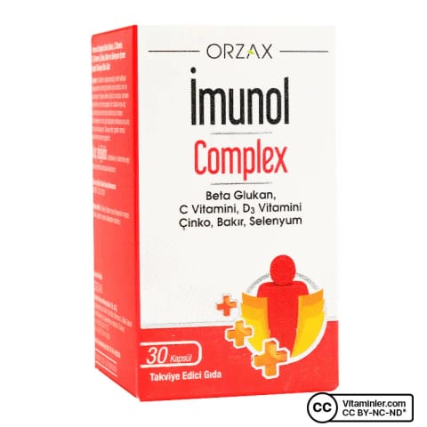 Orzax Imunol Complex 30 کپسول